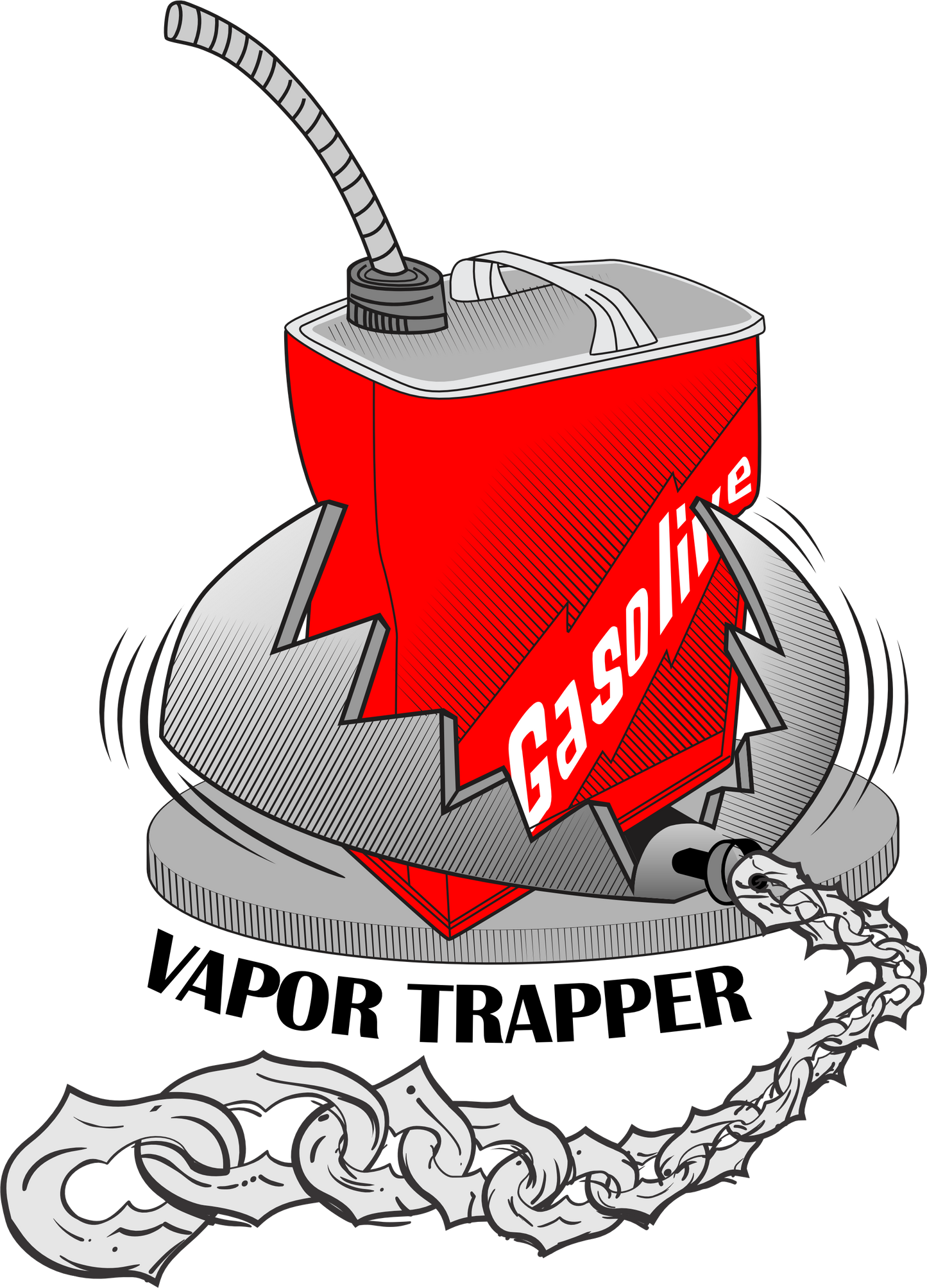 "Vapor Trapper" Universal Charcoal Fuel Vapor Canister