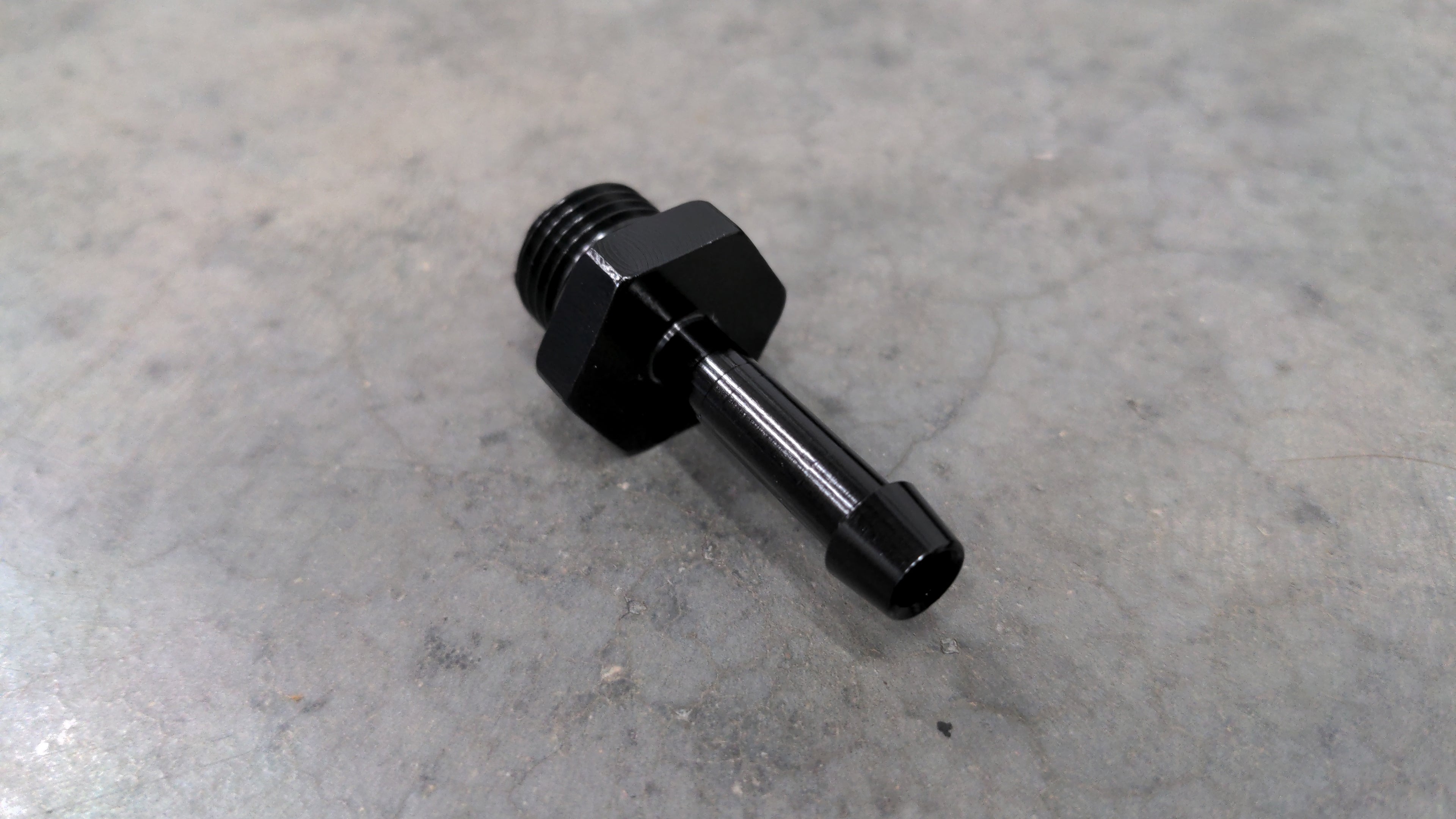 -6 ORB to barb fitting for Vapor Trapper canister - product view 5