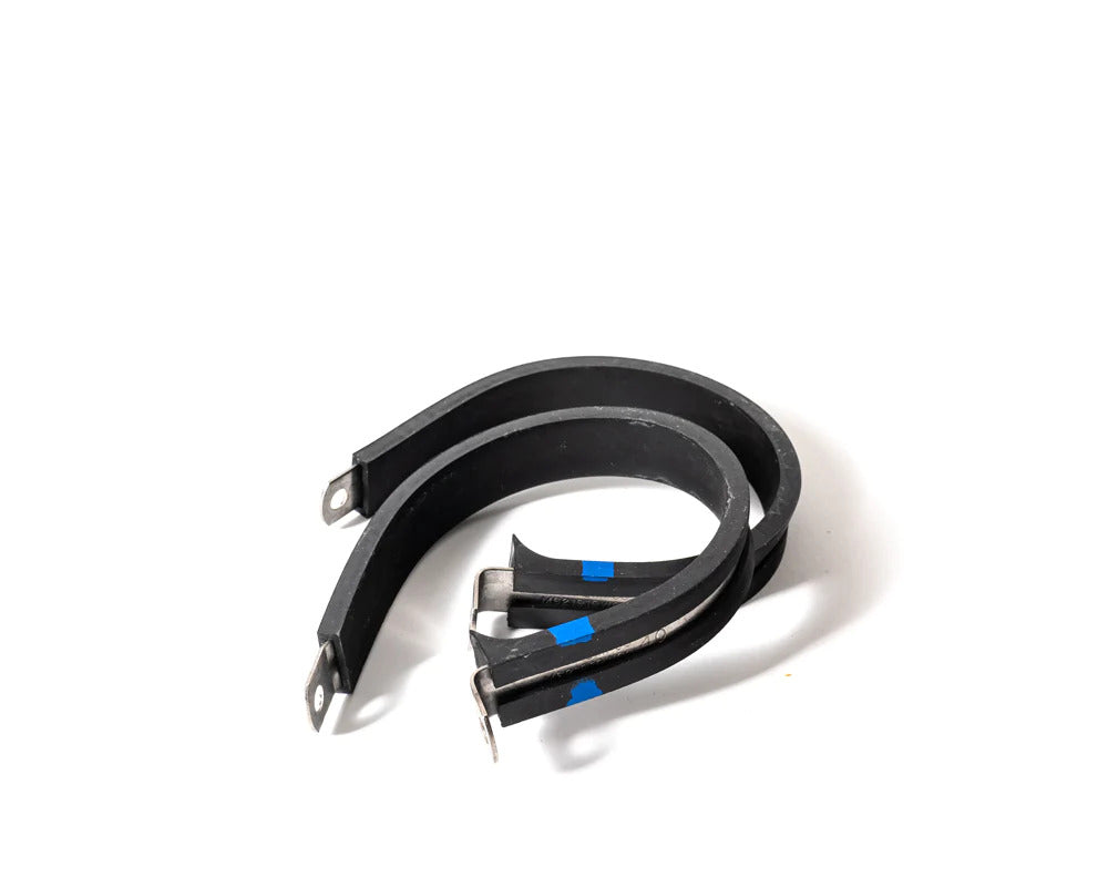 Rubber-lined stainless Dell clamp for Vapor Trapper