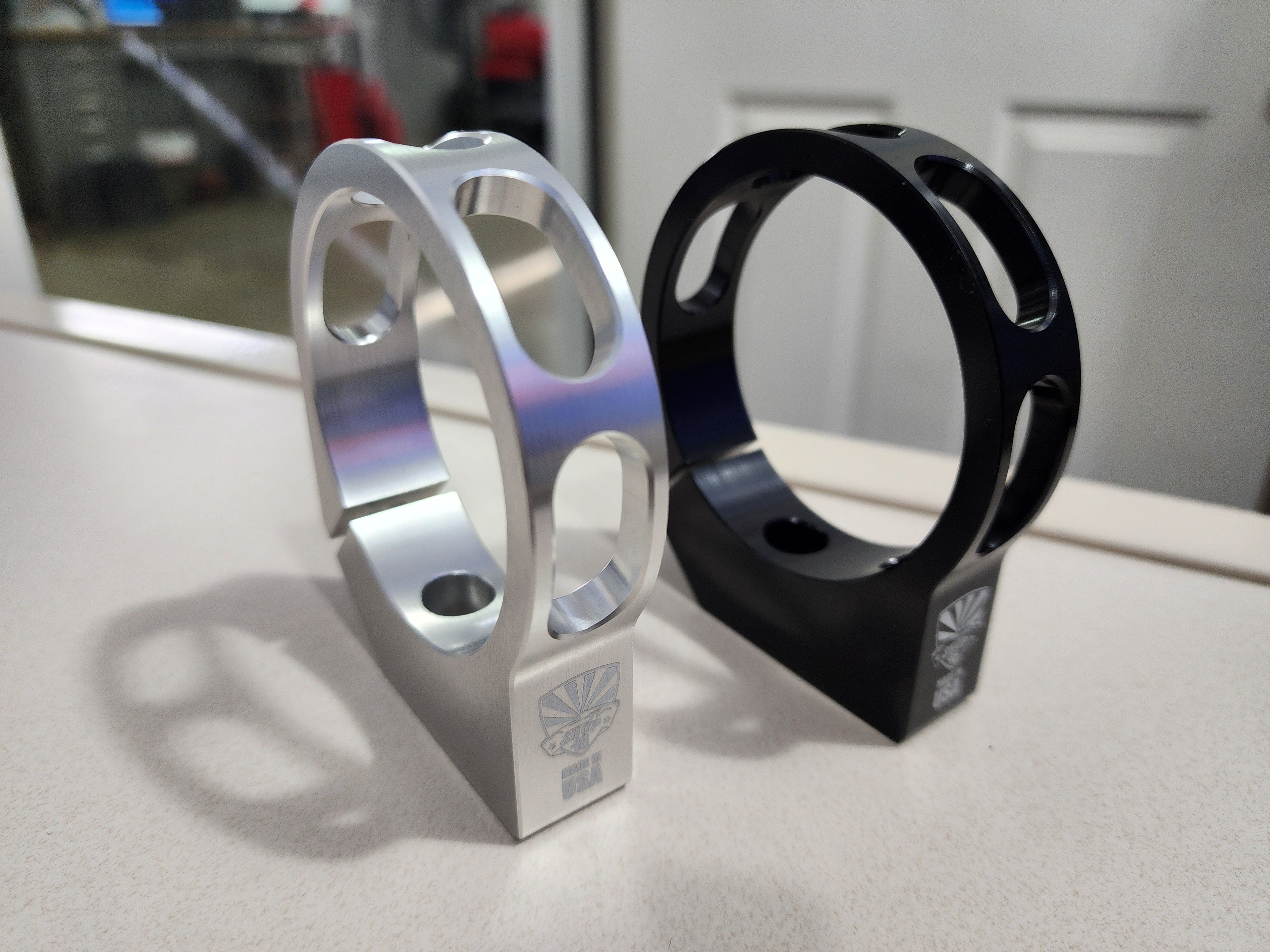 Premium billet aluminum mounting clamp for Vapor Trapper - product view 5