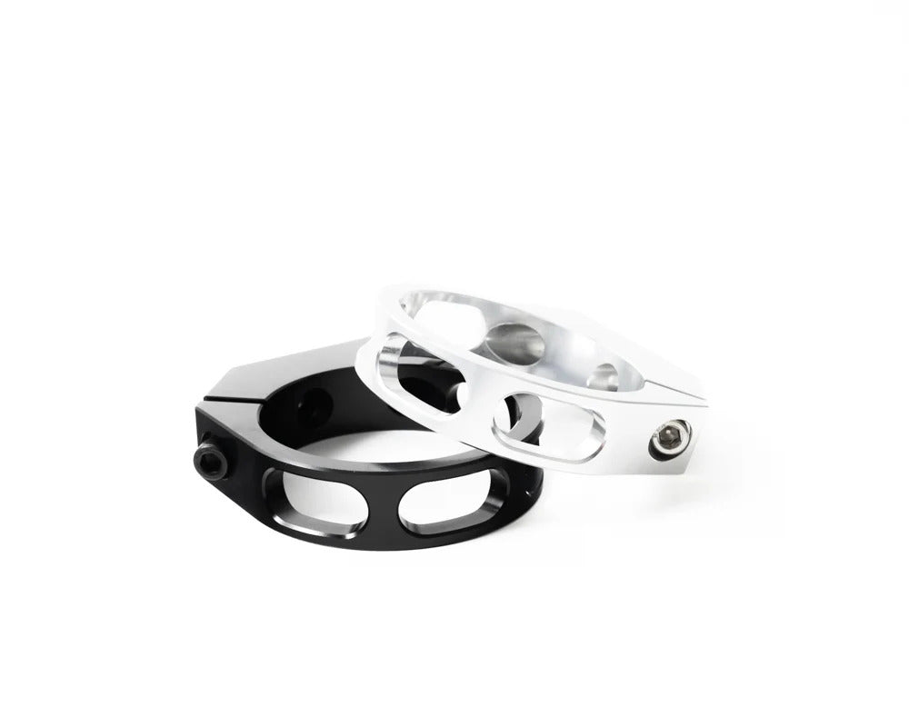 Premium billet aluminum mounting clamp for Vapor Trapper mounted on fuel system