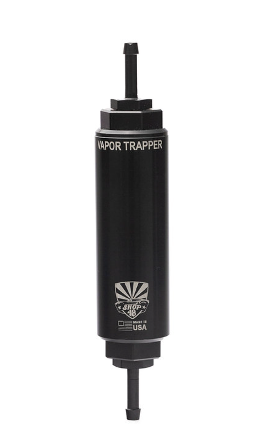 Small Engine Vapor Trapper™ — 4" × 1.5" Charcoal Canister