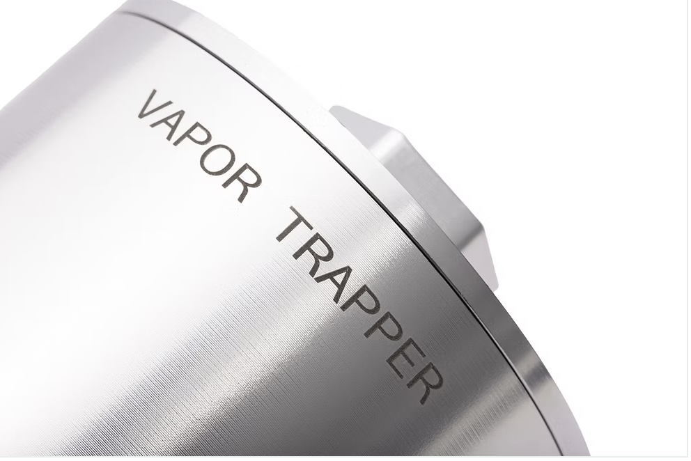 High Capacity Vapor Trapper™ — 8" Billet Aluminum Charcoal Canister