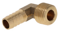 Brass 90 degree elbow filler neck vent fitting