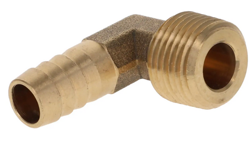Brass 90 degree elbow filler neck vent fitting