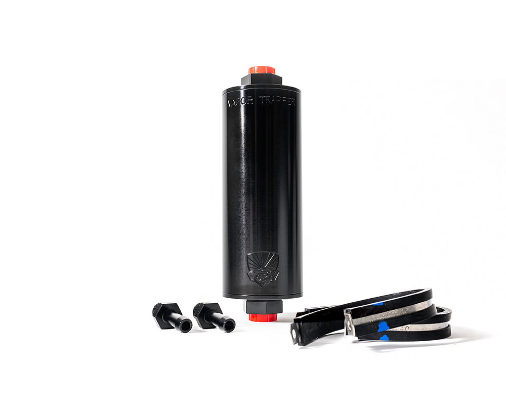 Vapor Trapper combo install kit with canister and mounting hardware - product view 4